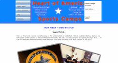 Desktop Screenshot of hoasportscamps.com